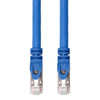 TechCraft - FTP Network Cable with Metal Connectors CAT8, Shielded, 10 Feet Length, Blue - 98-C-C8-10B - Mounts For Less