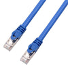 TechCraft - FTP Network Cable with Metal Connectors CAT8, Shielded, 10 Feet Length, Blue - 98-C-C8-10B - Mounts For Less