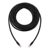 TechCraft - FTP Network Cable with Metal Connectors CAT8, Shielded, 15 Feet Length, Black - - Mounts For Less