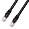 TechCraft - FTP Network Cable with Metal Connectors CAT8, Shielded, 15 Feet Length, Black - - Mounts For Less