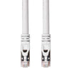 TechCraft - FTP Network Cable with Metal Connectors CAT8, Shielded, 25 Feet Length, White - 98-C-C8-25W - Mounts For Less