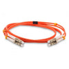 TechCraft Optic Fiber Network Cable OM1 LC to LC Orange 1 meter (3 ft) - 98-CFOD-LCLC1M - Mounts For Less
