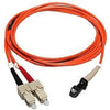 TechCraft Optic Fiber Network Cable OM1 RJ to SC Orange 1 meter (3 ft) - 98-CFOD-RJSC1M - Mounts For Less