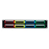 TechCraft Patch Panel 48 Port (1U), CAT5e, T568A or T568B, Coloured Jacks - 98-ZPP48E-COL - Mounts For Less