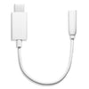 TechCraft - USB Type-C Male to 3.5mm Female Adapter, White - 98-AUSB3C-3.5F-P - Mounts For Less