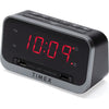Timex - Dual Alarm Clock Radio with LED Display, USB Charging and Nightlight, Black - 78-138917 - Mounts For Less