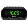Timex T129BQC - Dual Alarm Clock Radio with 2 USB 2.1A Ports, Black - 78-122489 - Mounts For Less