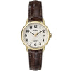 Timex T20071GP Analog Watch for Women with Leather Strap, Brown and Gold - 65-331281 - Mounts For Less