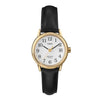 Timex T2H341GP Analog Watch with Leather Strap 25mm, Black and Gold - 65-330220 - Mounts For Less