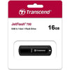 Transcend JetFlash 700 USB Stick 16GB USB 3.1 Memory Stick Flash Drive - 78-001023 - Mounts For Less