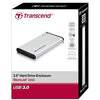 Transcend StoreJet 25S3 USB 3.0 HDD Enclosure 2.5" - 77-0077 - Mounts For Less