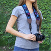 USA GEAR GRCMMS0100GAEW Camera Strap with Adjustable Anti-Slip Neoprene Chusion - 78-122545 - Mounts For Less