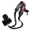 USA GEAR GRCMSS0100FLEW DSLR Camera Shoulder Strap Sling with Padded Neoprene Floral - 78-122558 - Mounts For Less