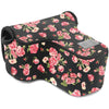 USA GEAR GRFAFSL110FLEW Neoprene SLR Sleeve with Scratch Resistant Protection Floral - 78-130850 - Mounts For Less