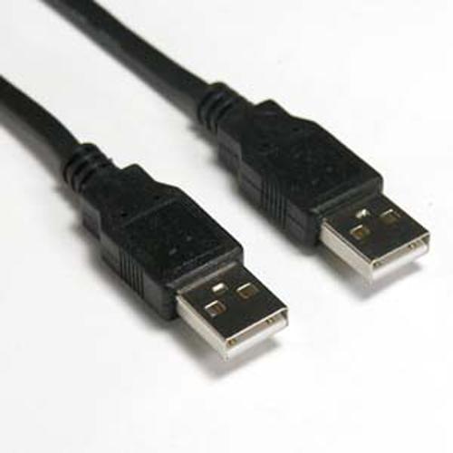 USB 2.0 Cables with A/A Male/Male Connectors 15 feets Black - 03-0109 - Mounts For Less