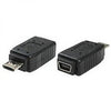 USB 2.0 adapter Micro USB Male to Mini USB 5 pins Female - 03-0135 - Mounts For Less