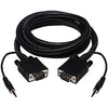 VGA to VGA Cable 10 feet high quality with 3.5mm jacks - 03-0024 - Mounts For Less