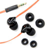 Veho Z1 - Wired In-Ear Headphones with Tangle-free Cord, Orange - 67-CEVEP-003-Z1-OR - Mounts For Less