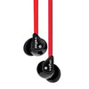 Veho Z1 - Wired In-Ear Headphones with Tangle-free Cord, Red - 67-CEVEP-003-Z1-RD - Mounts For Less