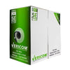 Vericom Solid Cat5e Network Cable - FT4/CMR - Black 1000' - - Mounts For Less