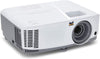Viewsonic PA503X 3D Ready DLP Projector - 4:3 - 1024 x 768 - Front Ceiling - 720p - 4500 Hour Normal Mode - 15000 Hour Economy Mode - XGA - 22000:1 - 3600 Lumens - HDMI - USB - 3 Year Warranty - 71-4361DR - Mounts For Less
