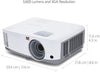 Viewsonic PA503X 3D Ready DLP Projector - 4:3 - 1024 x 768 - Front Ceiling - 720p - 4500 Hour Normal Mode - 15000 Hour Economy Mode - XGA - 22000:1 - 3600 Lumens - HDMI - USB - 3 Year Warranty - 71-4361DR - Mounts For Less