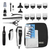 WAHL - Set of Personal Clippers and Barber Kit Containing 23 Pieces, Black and White - 65-310873 - Mounts For Less