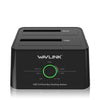 WAVLINK Dual USB 3.0 Hard Drive Docking Station - 99-WL-ST334U-BL - Mounts For Less