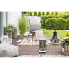 Westinghouse WES31-1200MWHT Portable Outdoor Electric Heater Infra-Red White - - Mounts For Less