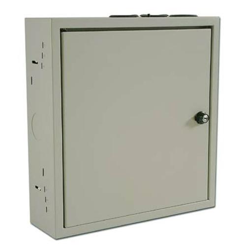 Wiring Cabinet With Lock 15"x14"x4.25" Grey - 05-0125 - Mounts For Less