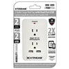 Xtreme Duplex Receptacle With Dual USB Charger Port 5V/2.1A - 78-117861 - Mounts For Less
