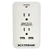 Xtreme Duplex Receptacle With Dual USB Charger Port 5V/2.1A - 78-117861 - Mounts For Less