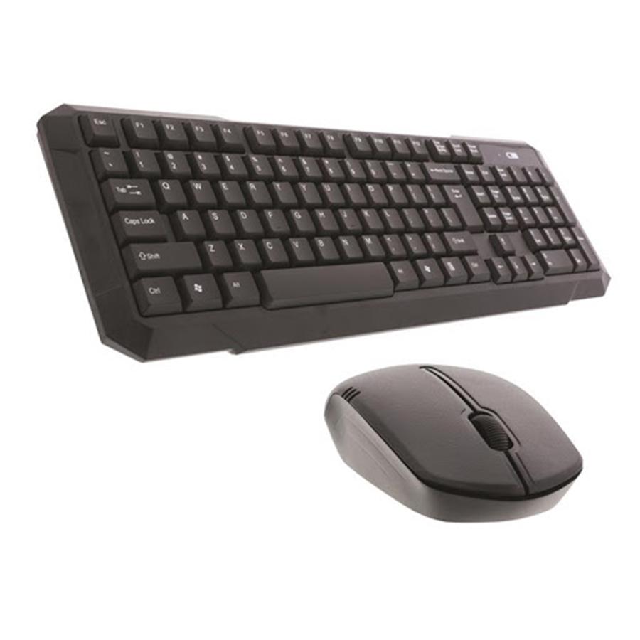 Xtreme PCA2-1008-AST - Wireless Keyboard and Optical Mouse Set, Black - 78-132752 - Mounts For Less