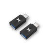 Xtreme XCB2-1014-PP1 USB-A Female To USB Type-C Adapter for Phone and Tablet, Black - 78-121213 - Mounts For Less