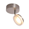 Xtricity - 1 Head Ceiling Light with Integrated LED, 5.90 '' Width, From Anita Collection, Nickel - 76-5-90081 - Mounts For Less