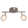 Xtricity - 2 Heads Ceiling Light with Integrated LED, 14.56 '' Width, From Anita Collection, Nickel - 76-5-90082 - Mounts For Less