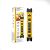 Xtricity 3-70625 Electric Surge Protector 6 Way 1200J 6 ft Yellow - 76-3-70625 - Mounts For Less