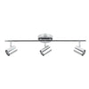 Xtricity - 3 Heads Ceiling Light, 25.59 '' Width, From The Westminster Collection, Chrome - 76-5-90069 - Mounts For Less