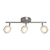 Xtricity - 3 Heads Ceiling Light with Integrated LED, 22.44 '' Width, From Anita Collection, Nickel - 76-5-90083 - Mounts For Less