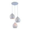 Xtricity - 3 Light Pendant, 18.11 '' Width, From The Ellingson Collection, White - 76-5-90131 - Mounts For Less