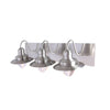 Xtricity - 3 Light Vanity Lightt, 20.5'' Width, From the Baltimore Collection, Nickel Finish - 76-5-90213 - Mounts For Less