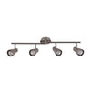 Xtricity - 4 Heads Ceiling Light, 27.95 '' Width, From The Yorkshire Collection, Nickel Chrome - 76-5-90037 - Mounts For Less
