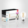 Xtricity - 6-Pack Energy Saving LED Bulbs, Dimmable, 9W, Type A, 5000K Daylight - 76-1-40096 - Mounts For Less