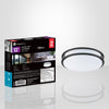 Xtricity - Ceiling Light with Integrated LEDs, 12" Diameter, From the Milano Collection, Black - 76-1-69962 - Mounts For Less