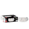 Xtricity LED 2 head indoor emergency light 2.1w head 204 lumens - 76-4-80046 - Mounts For Less