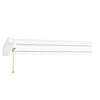 Xtricity - LED Workshop Ceiling Fixture, 4 Feet Length, 42W, 50,000 Hour Lifespan, White - 76-1-69918 - Mounts For Less