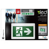 Xtricity LED emergency exit light with 3 pictograms - 76-4-80089 - Mounts For Less