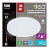 Xtricity Led flat panel ceiling fixture 7.5'' 12W/800L/4000k White - 76-1-50052 - Mounts For Less