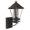 Xtricity - Outdoor Wall Light, 15 '' Height, From The London Collection, Black - 76-5-90063 - Mounts For Less
