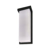 Xtricity - Outdoor Wall Light with Integrated LEDs, 14'' Height, From the Viva Collection, Black - 76-5-90243 - Mounts For Less